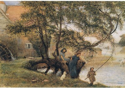 By the River by Robert Walker Macbeth